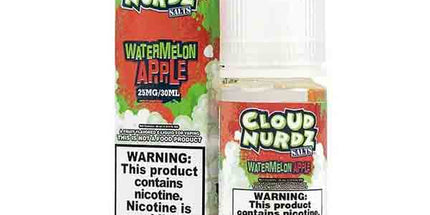Cloud Nurdz Salts – Watermelon Apple 30ml (25mg)
