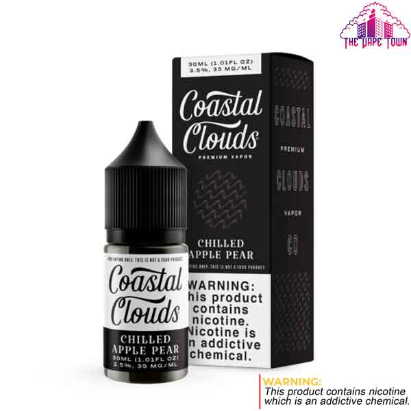Coastal Clouds Chilled Apple Pear Nic Salt 35mg - 30ml