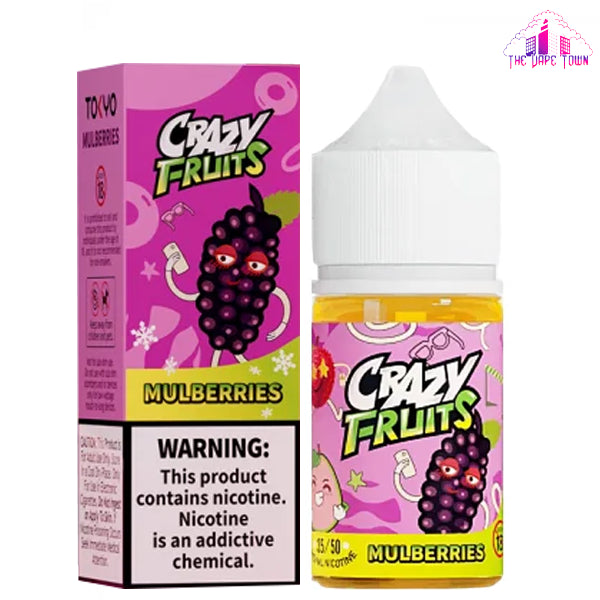 Tokyo Crazy Fruits Mulberries ice Nice Salt - 30ml
