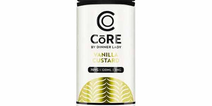 Dinner Lady Core Vanilla Custard E-juice 3mg - 120ml