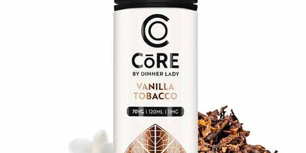 Dinner Lady Core Vanilla Tobacco E-juice 3mg - 120ml