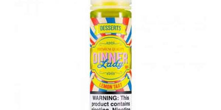Dinner Lady Lemon Tart 3/6mg Vaping juice - 60ml
