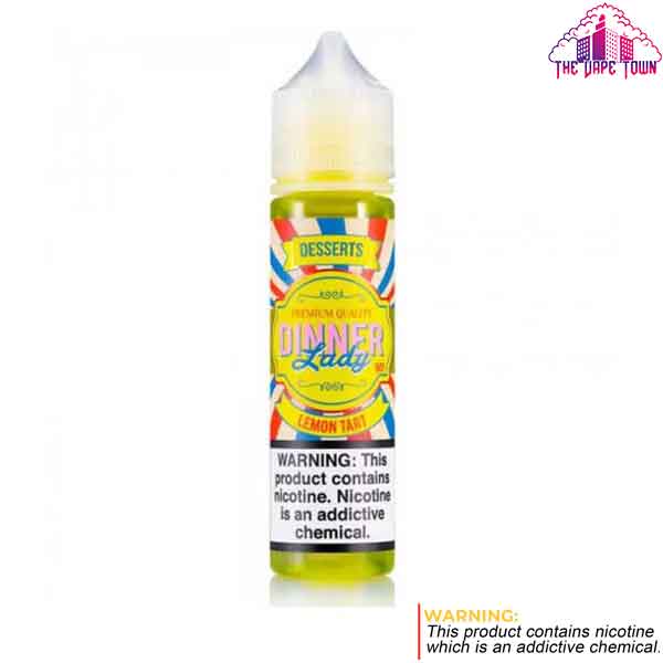 Dinner Lady Lemon Tart 3/6mg Vaping juice - 60ml