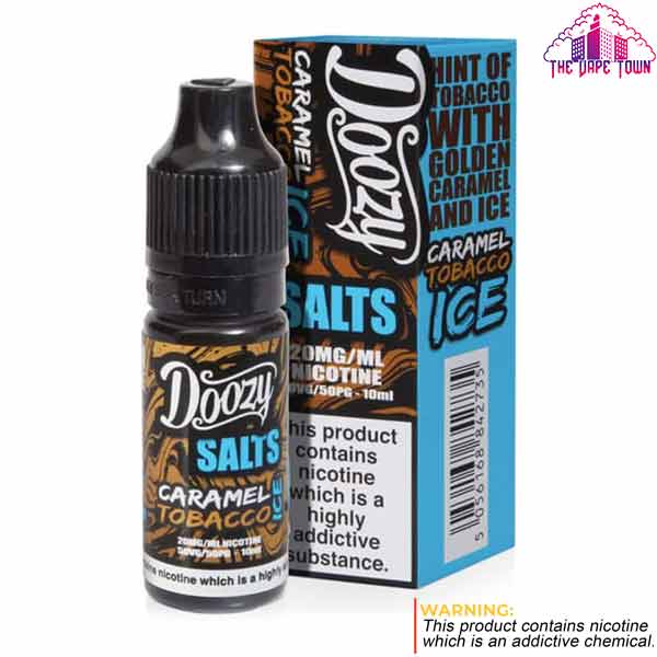 Doozy Caramel Tobacco Ice Nic Salt 30mg - 30ml