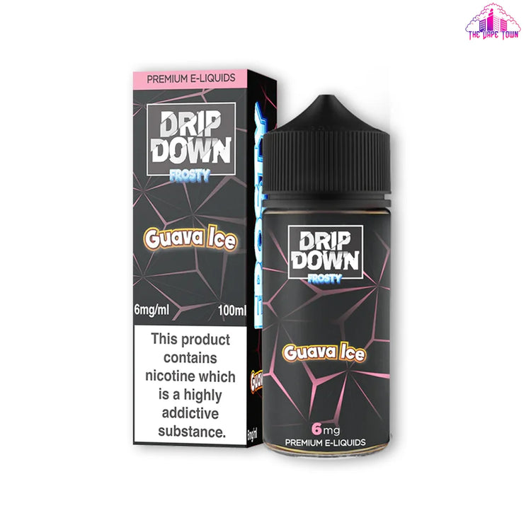 Drip Down Frosty Guava Ice Freebase E-liquid 100ml