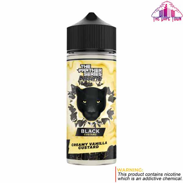 Dr Vapes Black Custard Creamy Vanilla 3mg E-juice - 120ml