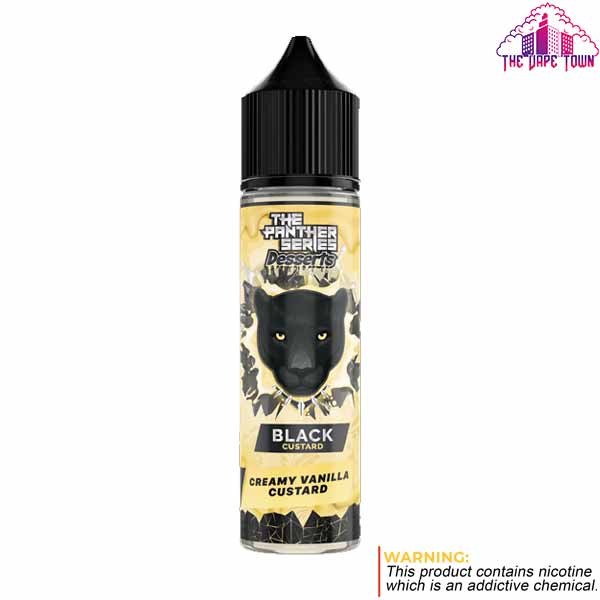 Dr Vapes Black Custard Creamy Vanilla E-juice - 60ml