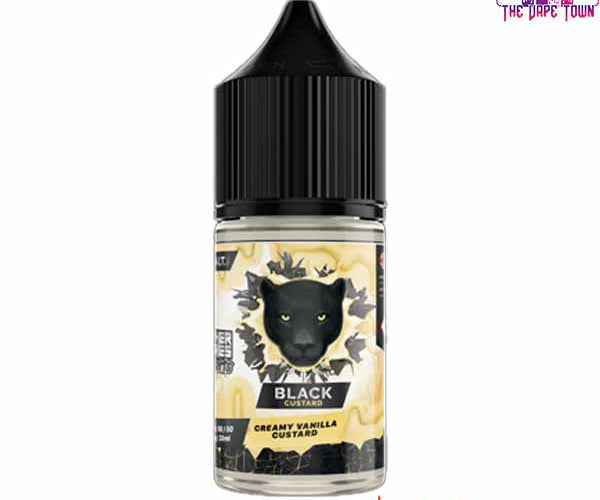 Dr Vapes Black Custard Creamy Vanilla Nic Salt - 30ml  The Vape Town