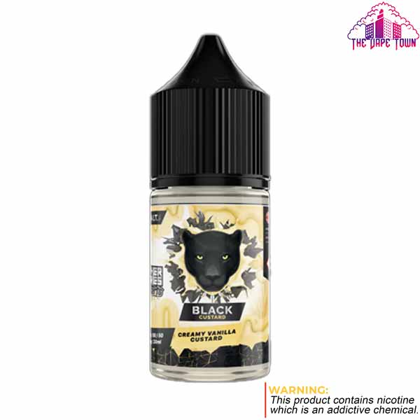 Dr Vapes Black Custard Creamy Vanilla Nic Salt - 30ml