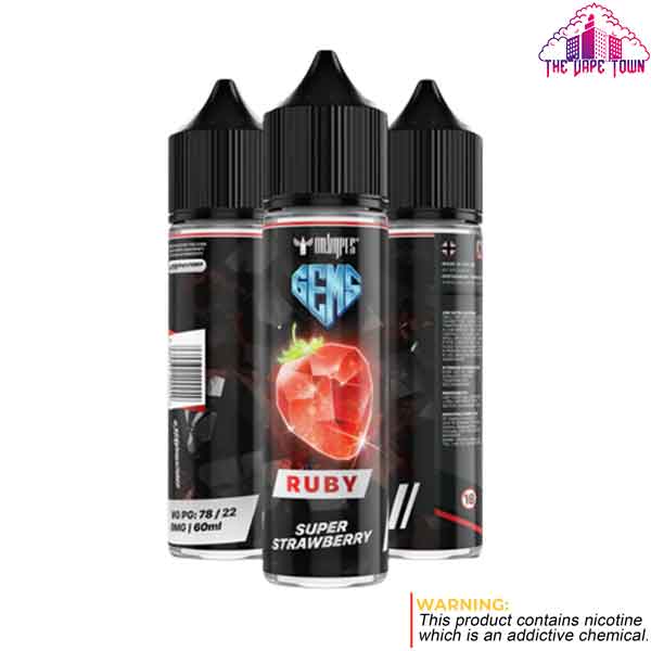 Dr Vapes Ruby Ice Super Strawberry E-Liquid 60ml