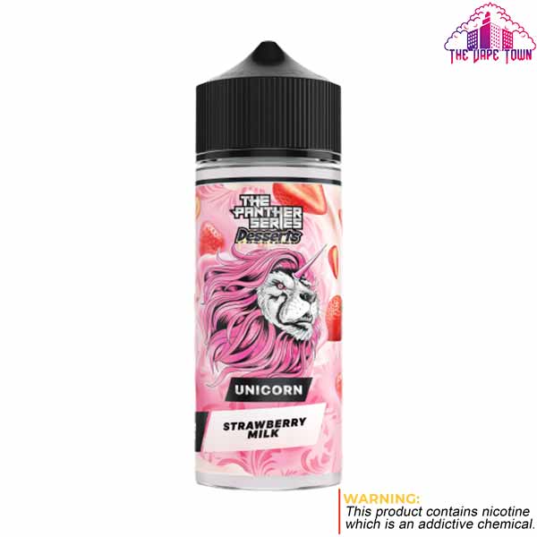 Dr Vapes Unicorn Strawberry Milk 3mg E-juice - 120ml