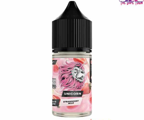 Dr Vapes Unicorn Strawberry Milk Nic Salt E-juice - 30ml The Vape Town Dr Vapes Unicorn Strawberry Milk Nic Salt E-juice - 30ml The Vape Town