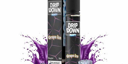 Drip Down Frosty Grape Ice Salt Nic 30ml - 25/50mg