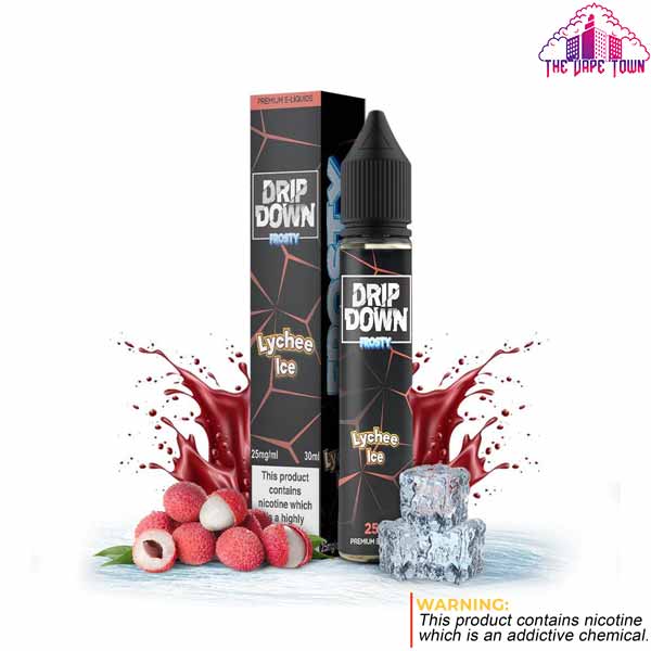 Drip Down Frosty Lychee Ice Salt Nic 30ml - 25/50mg