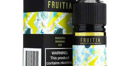 Fruitia Banana Ice Nic Salt E-Liquid 30mg - 30ml