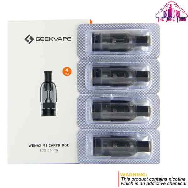 Geek Vape Wenax M1 Replacement Pods - 2ml Capacity