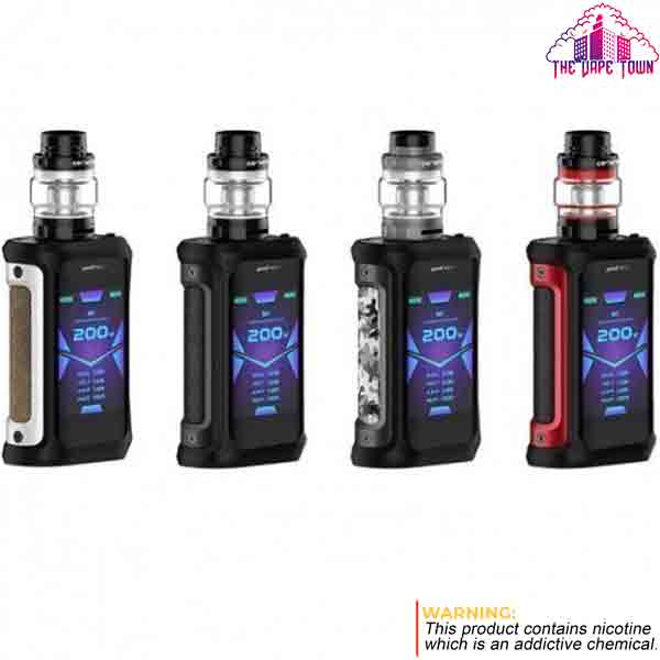 Geekvape Aegis X 200W Kit 18650mAh Rechargeable Battery - 4ml