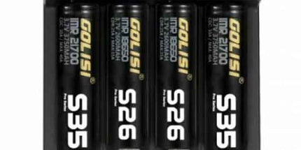 Golisi Needle 4 Battery Charger - 4 Slots