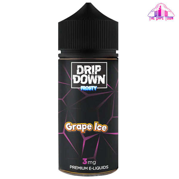 Drip Down Frosty Grape Ice E-liquid - 100ml