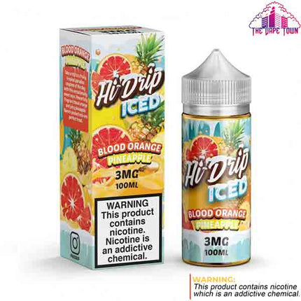 Hi Drip Blood Orange Pineapple With Iced 0/3/6mg - 100ml