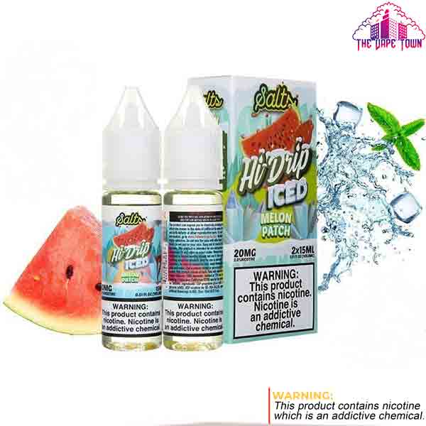Hi-Drip Iced Melon Patch Nic Salt 20/50mg - 30ml E-Juice