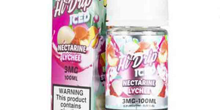 Hi-Drip Iced Sweet Nectarine Lychee 0/3/6mg E-Juice - 100ml The Vape Town Hi-Drip Iced Sweet Nectarine Lychee 0/3/6mg E-Juice - 100ml The Vape Town