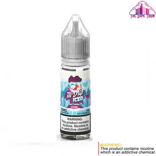 Hi Drip Iced Sweet Nectarine Lychee - 30ml
