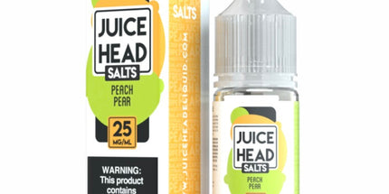 Juice Head Peach Pear Extra Freeze Nic Salt - 30ml