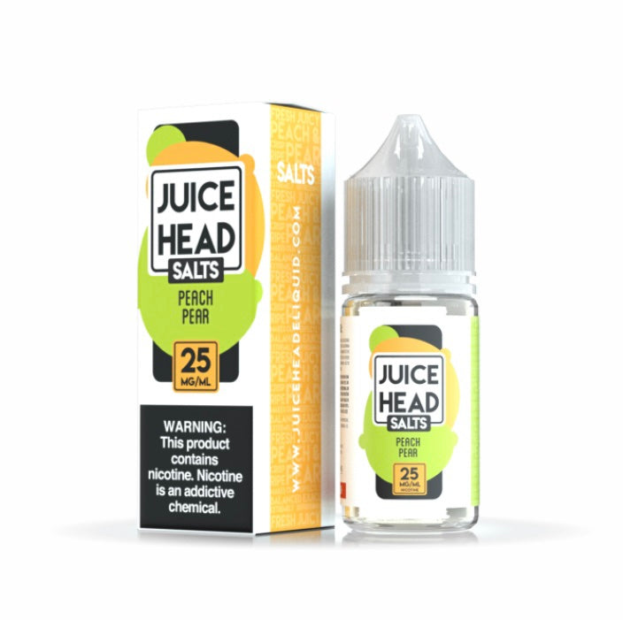 Juice Head Peach Pear Extra Freeze Nic Salt - 30ml