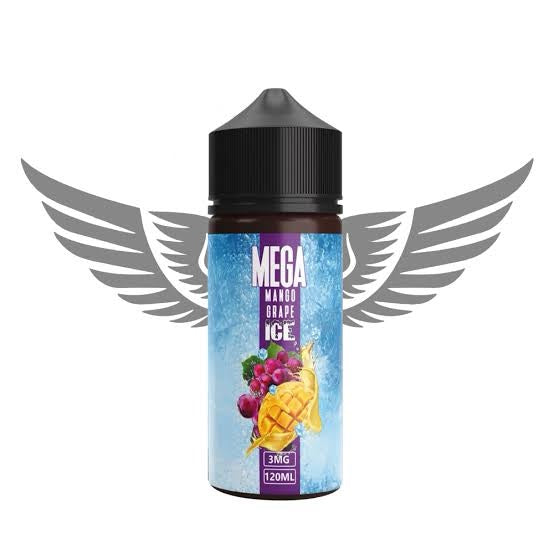 Mega Mango Grape Ice 3mg - 120ml