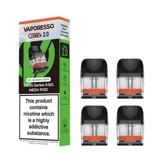 Vaporesso XROS Replacement Mesh Pods - 2ml Tank