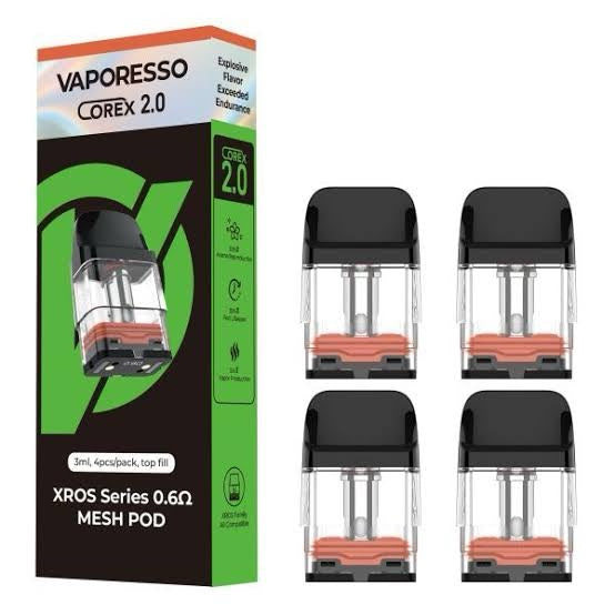 Vaporesso Xros Pod Replacement Cartridge - 3ml The Vape Town Vaporesso Xros Pod Replacement Cartridge - 3ml The Vape Town