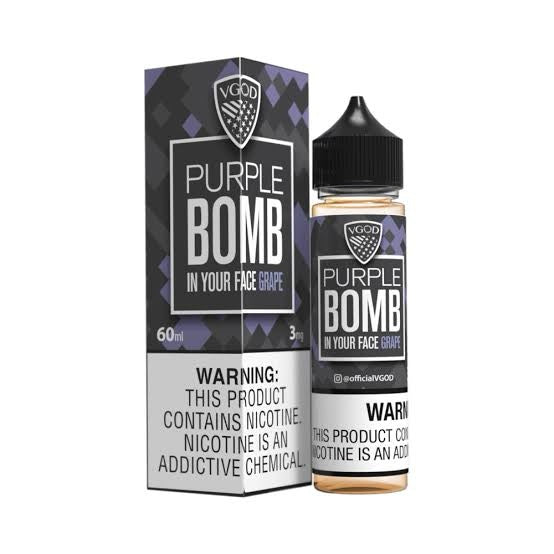 VGOD Purple Bomb ( Non Ice )  Freebase - 60ml