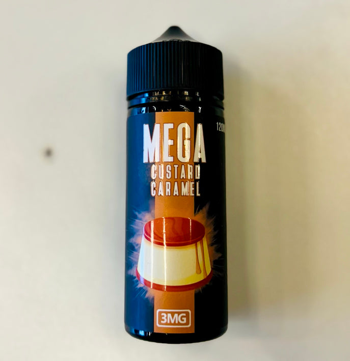MEGA Custard Caramel 3mg - 120ml