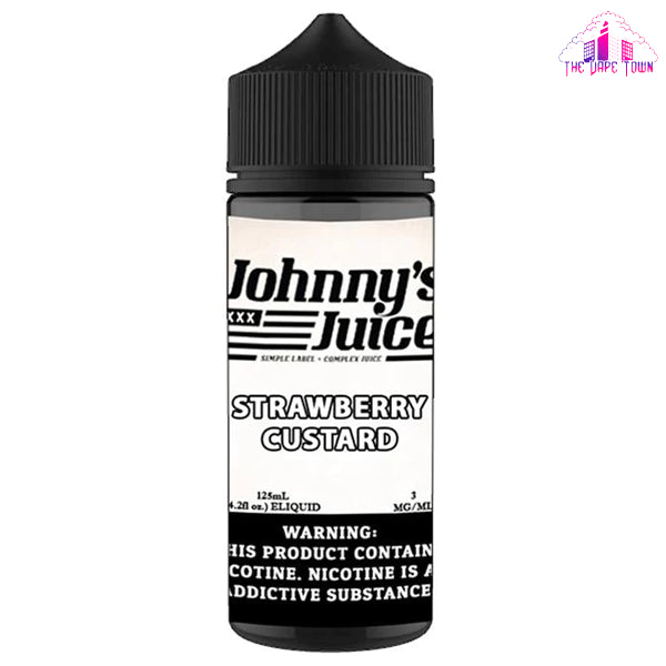 JOHNNY JUICE - STRAWBERRY CUSTARD 125ML