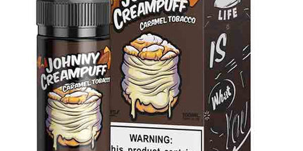 Johnny Creampuff Fresh Caramel Tobacco 3/6/12mg E-Juice - 100ml
