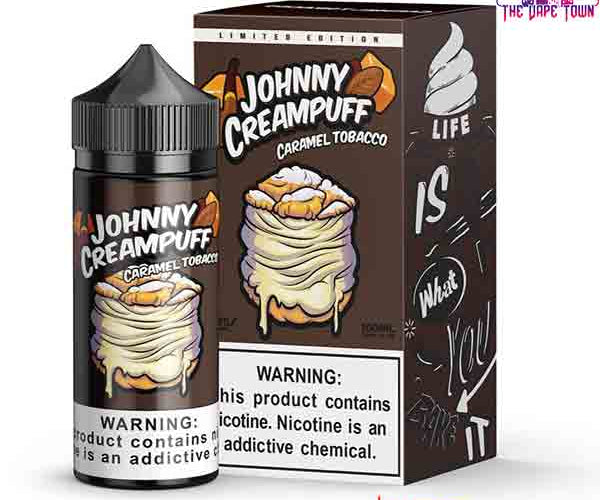 Johnny Creampuff Fresh Caramel Tobacco 3/6/12mg E-Juice