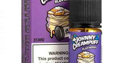 Johnny Creampuff Sweet Blueberry Cream 35/50mg Nic Salt - 30ml