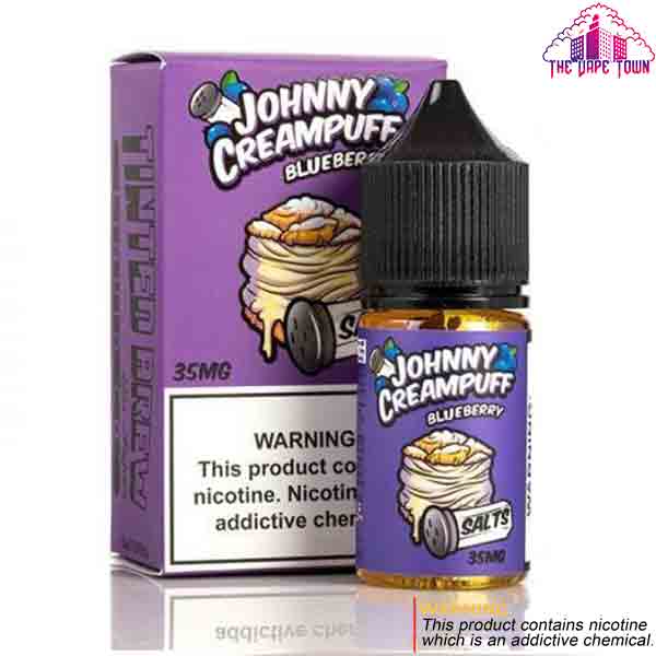 Johnny Creampuff Sweet Blueberry Cream 35/50mg Nic Salt - 30ml