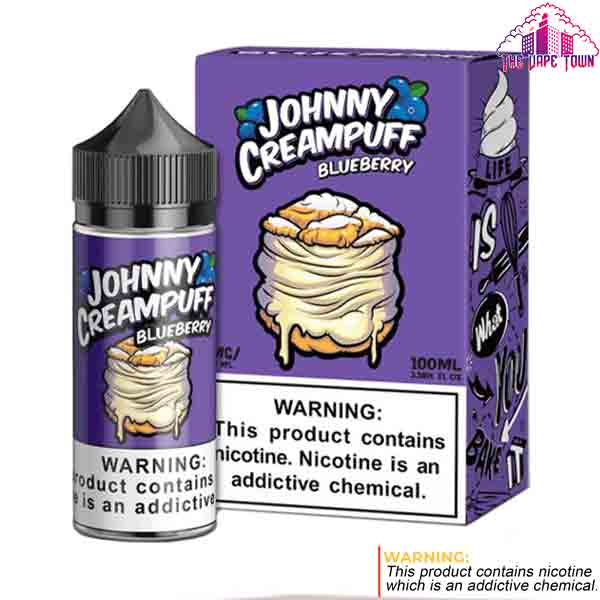Johnny Creampuff Sweet Blueberry Vanilla Cream 3/6mg - 100ml