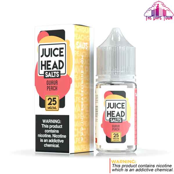 Juice Head Guava Peach Nic Salt E-juice - 30ml