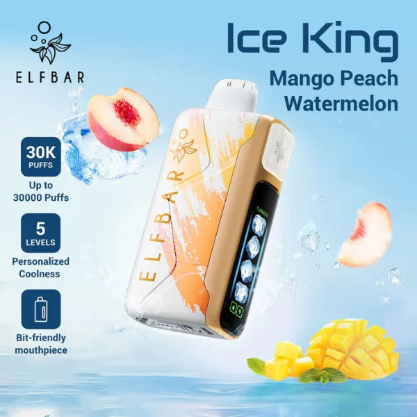 Elf Bar Ice King Disposable Vape  (30,000 Puffs)