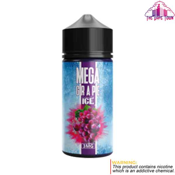 Mega Grape Ice 3mg - 120ml