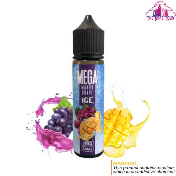 Mega Mango Grape Ice 12mg - 60ml