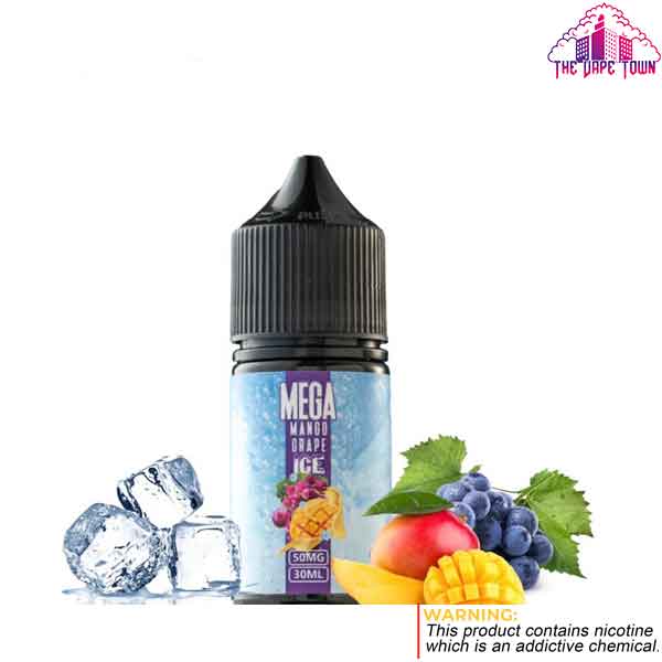 Mega Mango Grape Ice Nic Salt - 30ml