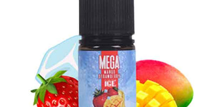 Mega Mango Strawberry Ice Nic Salt E-Liquid 30/50mg - 30ml
