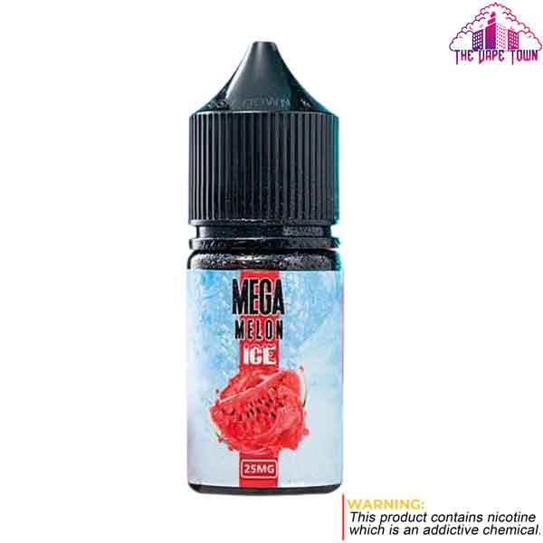 Mega Melon Ice Nic Salt E-Liquid 30/50mg - 30ml