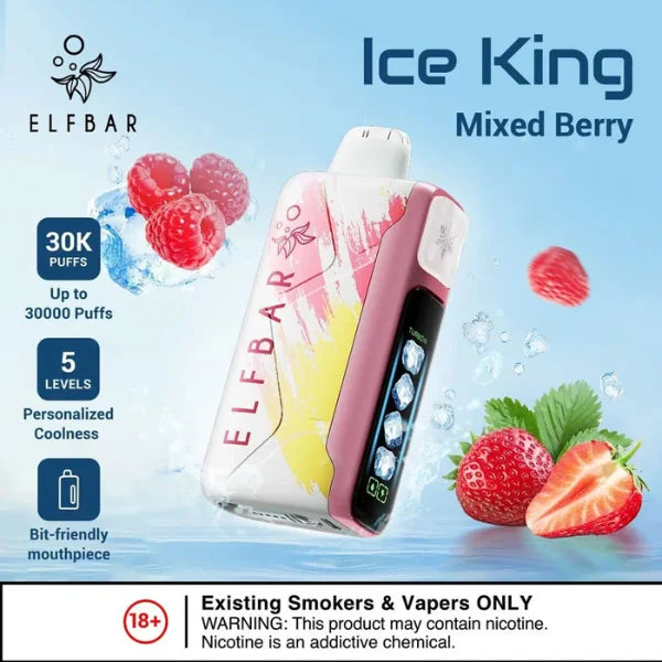 Elf Bar Ice King Disposable Vape  (30,000 Puffs)