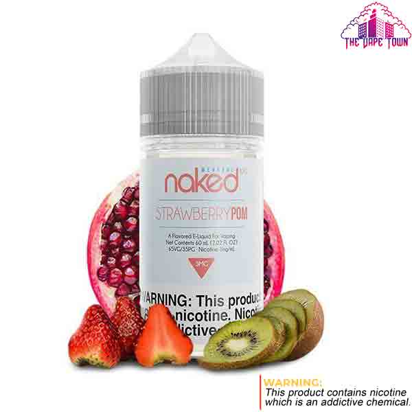 Naked 100 Iced Strawberry POM Brain Freeze 3/6/12mg - 60ml