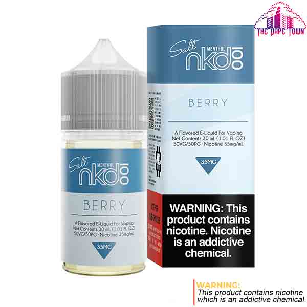 Naked 100 Menthol Berry Nic Salt 35/50mg - 30ml E-Juice